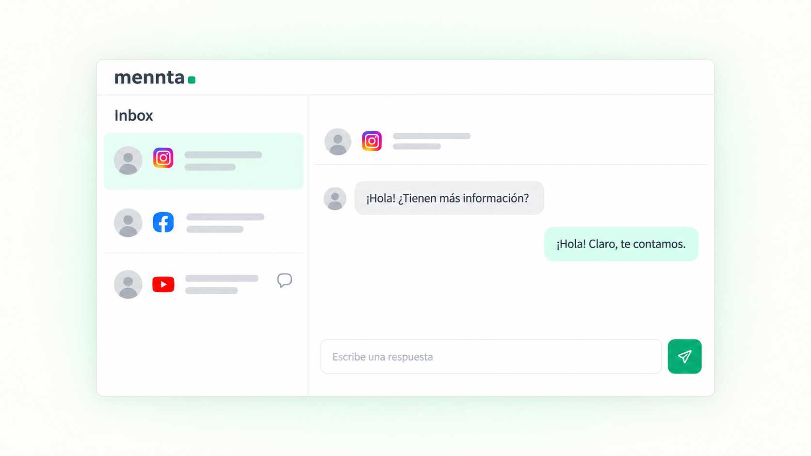 El inbox llega a Mennta: responde a tu comunidad desde un solo lugar